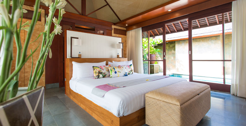 Villa Bayu Gita Beachfront - Restful master suite two
